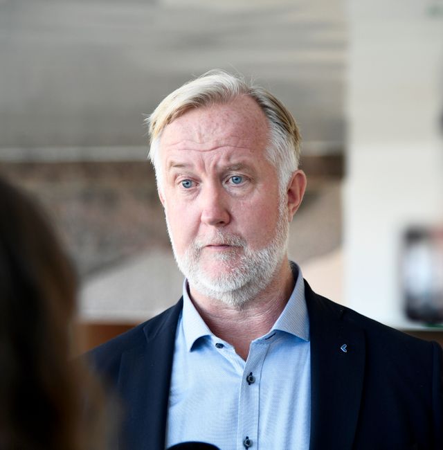 Liberalernas partiledare Johan Pehrson. Lars Schröder/TT