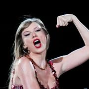 Taylor Swift uppträder i Buenos Aires 9 november 2023. 