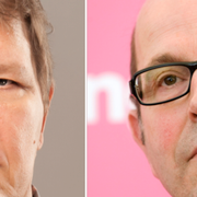 Roland Poirier Martinosson t.v, Jan Scherman t.h.