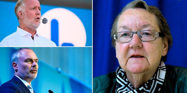 Johan Pehrson/Jan Björklund/Marit Paulsen. 