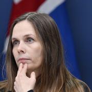 Islands statsminister Katrín Jakobsdóttir.