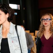 Nadezjda Tolokonnikova och Maria Aljochina i Oslo.