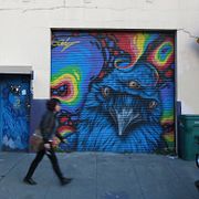 Ett annat konstnärskollektiv i Oakland, kallat The Death Trap, bild från 2007