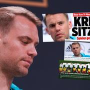 Manuel Neuer på dagens pressträff.