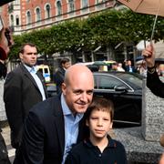 Reinfeldt vid sommartalet, augusti 2014