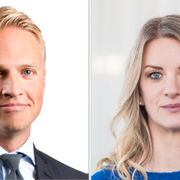 Carl Hedberg och Maria Landeborn. 