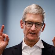 Tim Cook., vd på Apple. Arkivbild. 