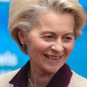 EU-chefen Ursula von der Leyen.  Arkivbilder.