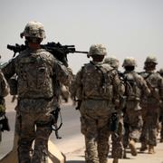 Amerikanska soldater i Irak, 2011. 
