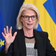 Finansminister Elisabeth Svantesson (M). 