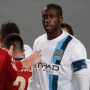 Yaya Touré i gårdagens match.