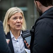 S-ledaren Magdalena Andersson.