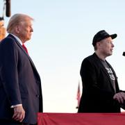 Trump och Musk.