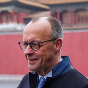Förbundskanslern Friedrich Merz besöker den förbjudna staden i Peking.