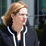 Amber Rudd tillsammans med premiärminister Theresa May