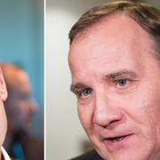 Ulf Kristersson (M) och Stefan Löfven (S).