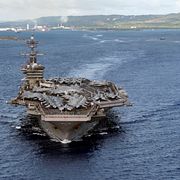 Hangarfartyget USS Theodore Roosevelt. Arkivbild.
