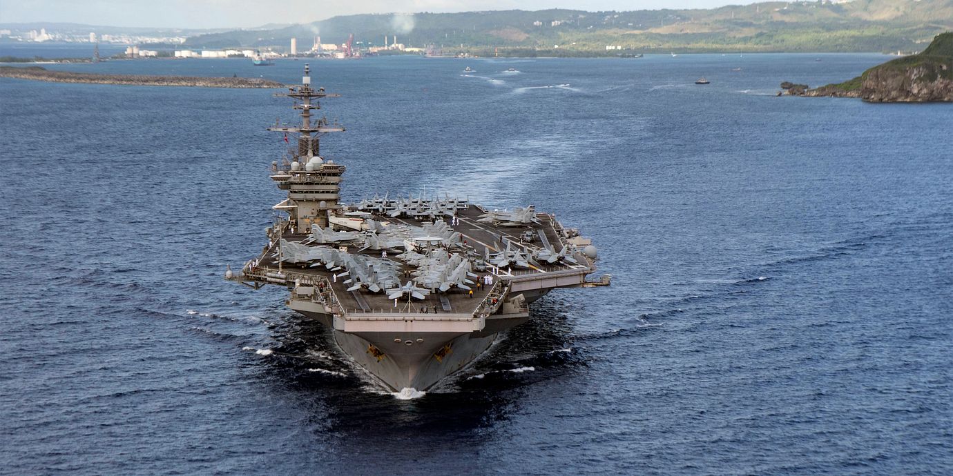 Hangarfartyget USS Theodore Roosevelt. Arkivbild.