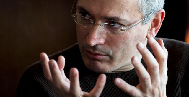 Michail Chodorkovskij. David Azia / TT / NTB Scanpix