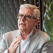 Ericssons vd Börje Ekholm intervjuas i juni i år.