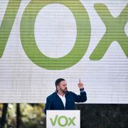 Voxledaren Santiago Abascal. Arkivbild.