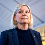  Socialdemokraternas partiledare Magdalena Andersson. 