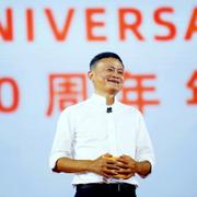 Jack Ma vid talet 24 oktober.