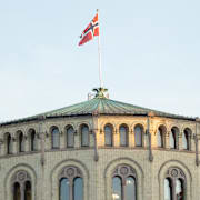 Norska riksdagshuset. 