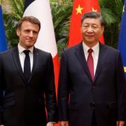 Emmanuel Macron/Xi Jinping/Ursula von der Leyen.  Ludovic Marin / AP