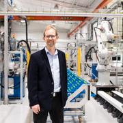 ser Joakim Byström, vd på Absolicon Solar Collector AB