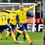 Sverige vinner playoffet mot Italien/svenska fans på plats i Ryssland.