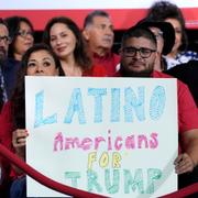 Latinamerikanska väljare som stöder Trump.