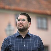 Sverigedemokraternas partiledare Jimmie Åkesson. 