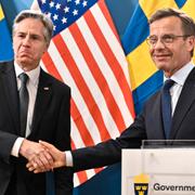 Sveriges EU-ordförandeskap arrangerade ett möte i handels- och teknikrådet mellan EU och USA i Luleå i veckan. USA:s utrikesminister Antony Blinken och Sveriges statsminister Ulf Kristersson.