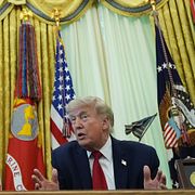 USA:s president Donald Trump.