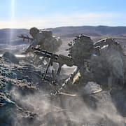 Danska soldater deltar i en Natoövning på grönland i september.