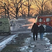 En bild från attacken. 