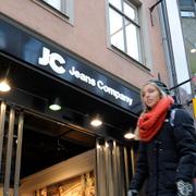 JC:s butik i centrala Stockholm.