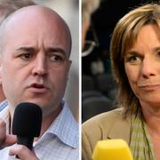 Carl Bildt, Fredrik Reinfeldt och Isabella Lövin.