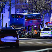 Bild från olycksplatsen, 14 november. 