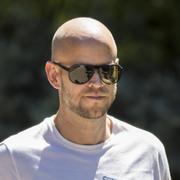 Daniel Ek på konferens i Idaho tidigare i sommar.