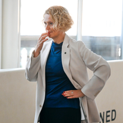 Partiledardebatten i SVT/Anna-Karin Hatt.