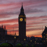 Big Ben i London/Kinas president Xi Jinping. 