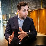 Arkivbild: Utrikeshandelsminister Benjamin Dousa (M).