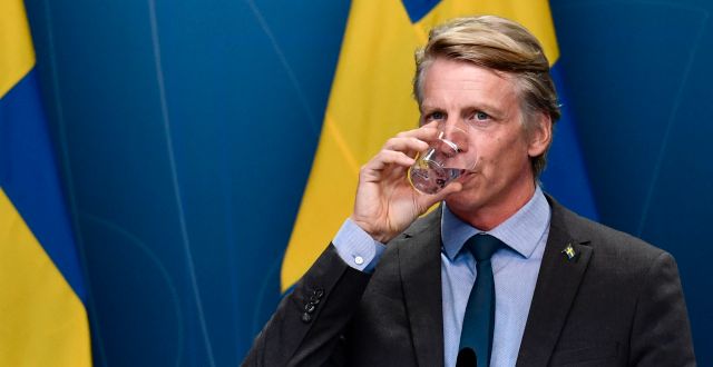 Klimatminister Per Bolund (MP). Erik Simander/TT / TT NYHETSBYRÅN