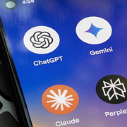 Illustrationsbilder, sedlar och AI-chattbotar.