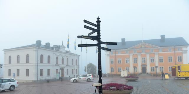 Stora torget i Härnösand. Arkiv Fredrik Sandberg/TT