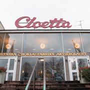  Cloettas chokladfabrik i Ljungsbro utanför Linköping.