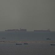 Fartyg i Hormuzsundet.