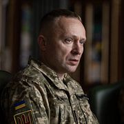 Mychajlo Drapatyj, Ukrainas nya överbefälhavare.